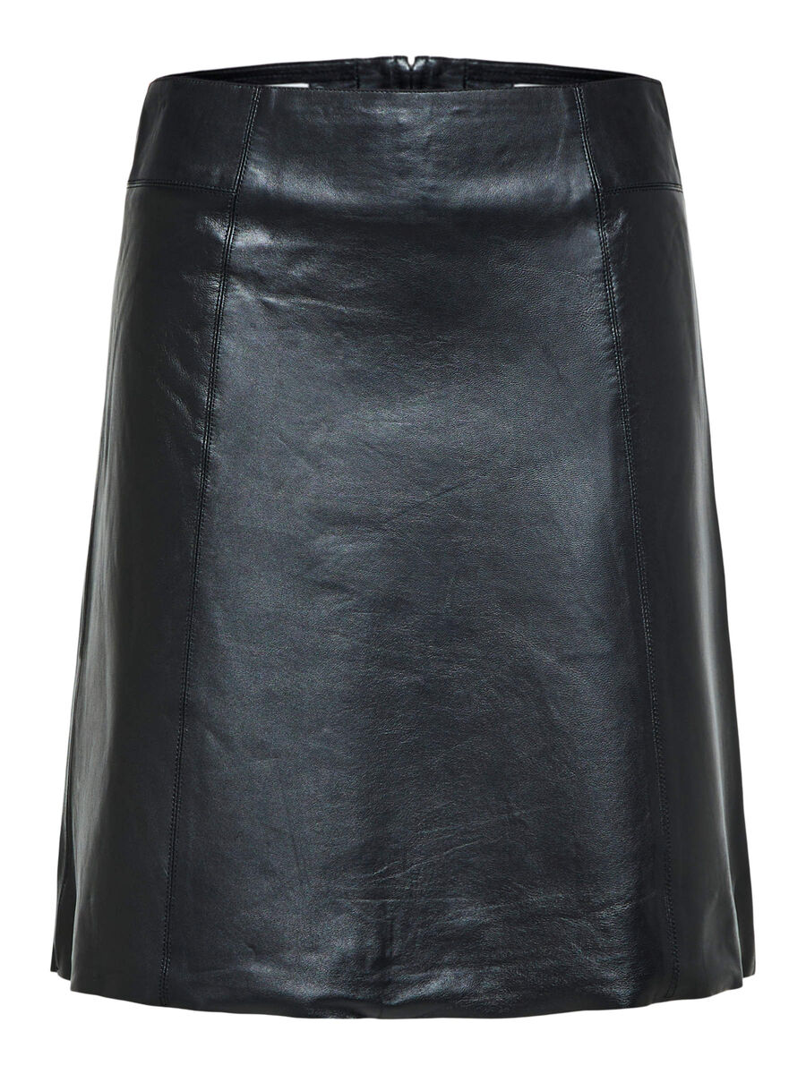 New ibi MW Leather Skirt