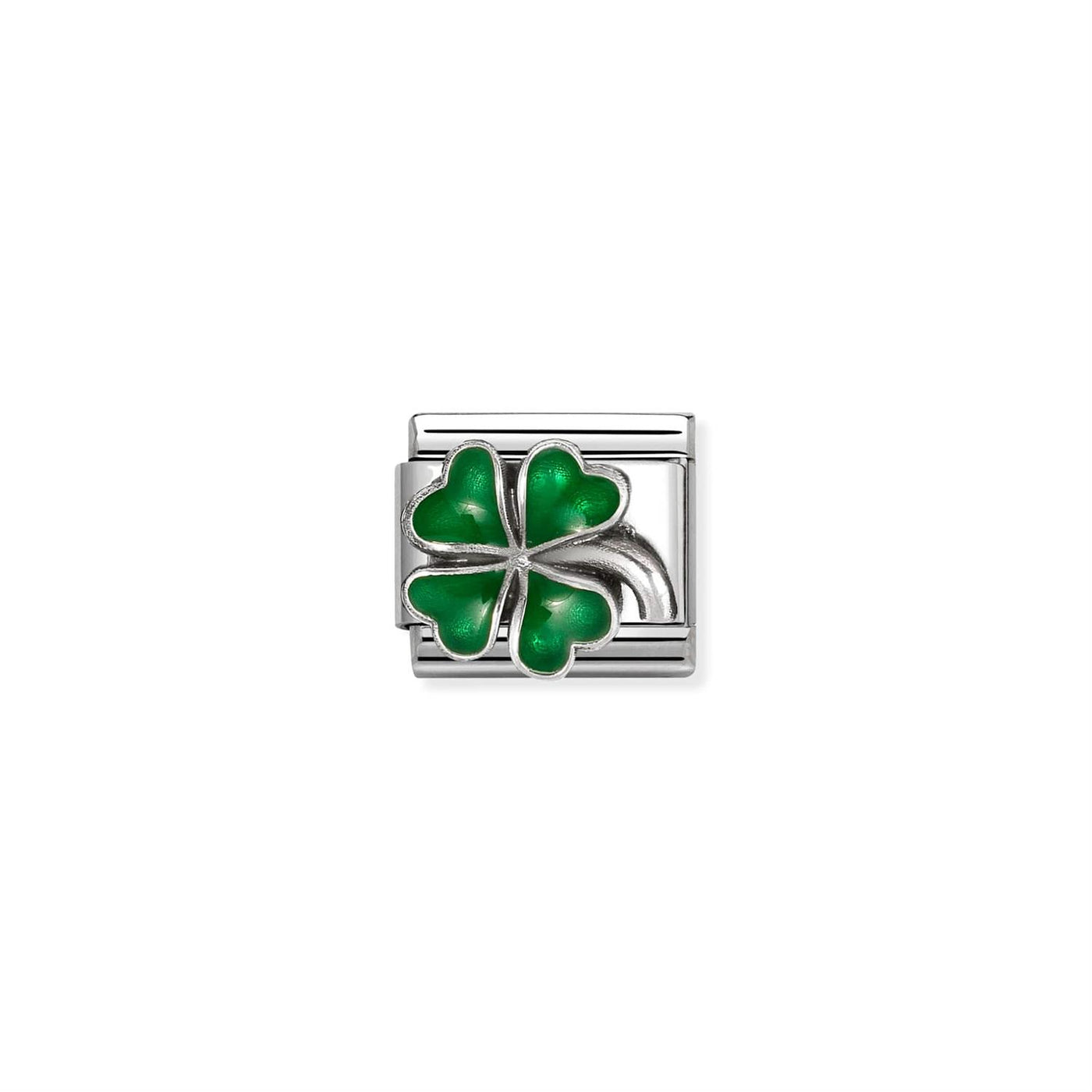 Green Four-Leaf Clover
