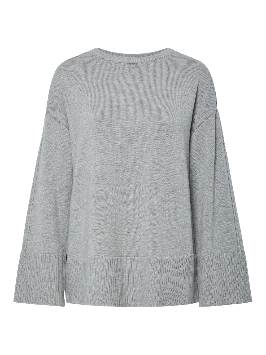 Yasbabette Ls O-Neck Knit Pullover