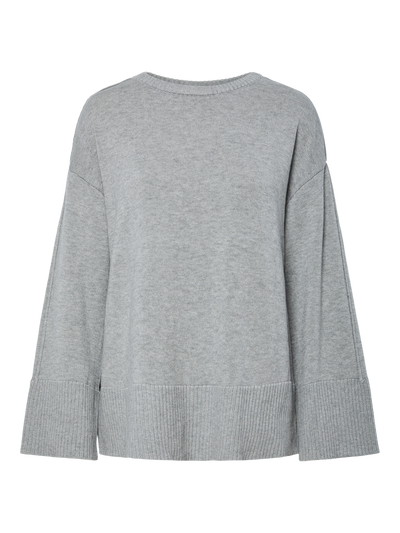 Yasbabette Ls O-Neck Knit Pullover