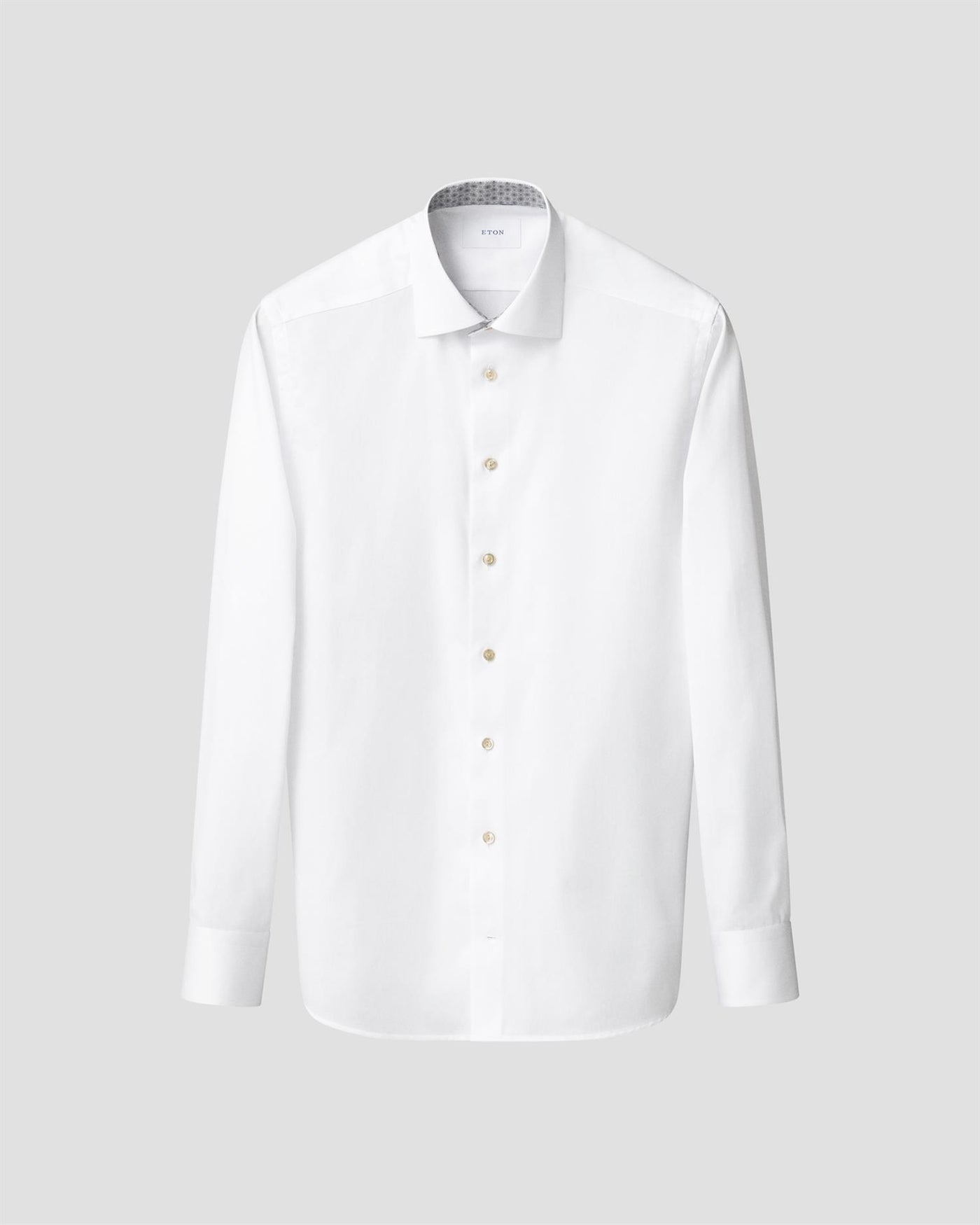Medallion Effect Signature Twill Shirt Slim fit