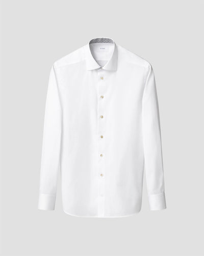 Medallion Effect Signature Twill Shirt Slim fit