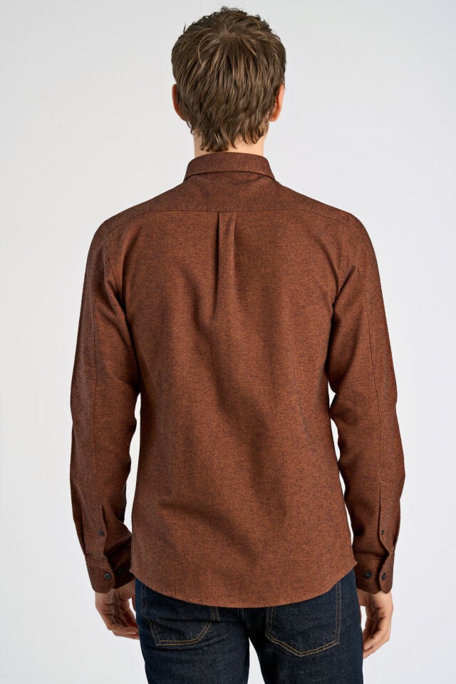 Brushed twill shirt