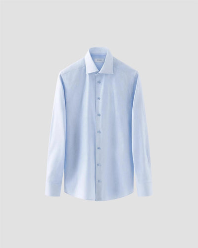 Semi Solid signature twill shirt