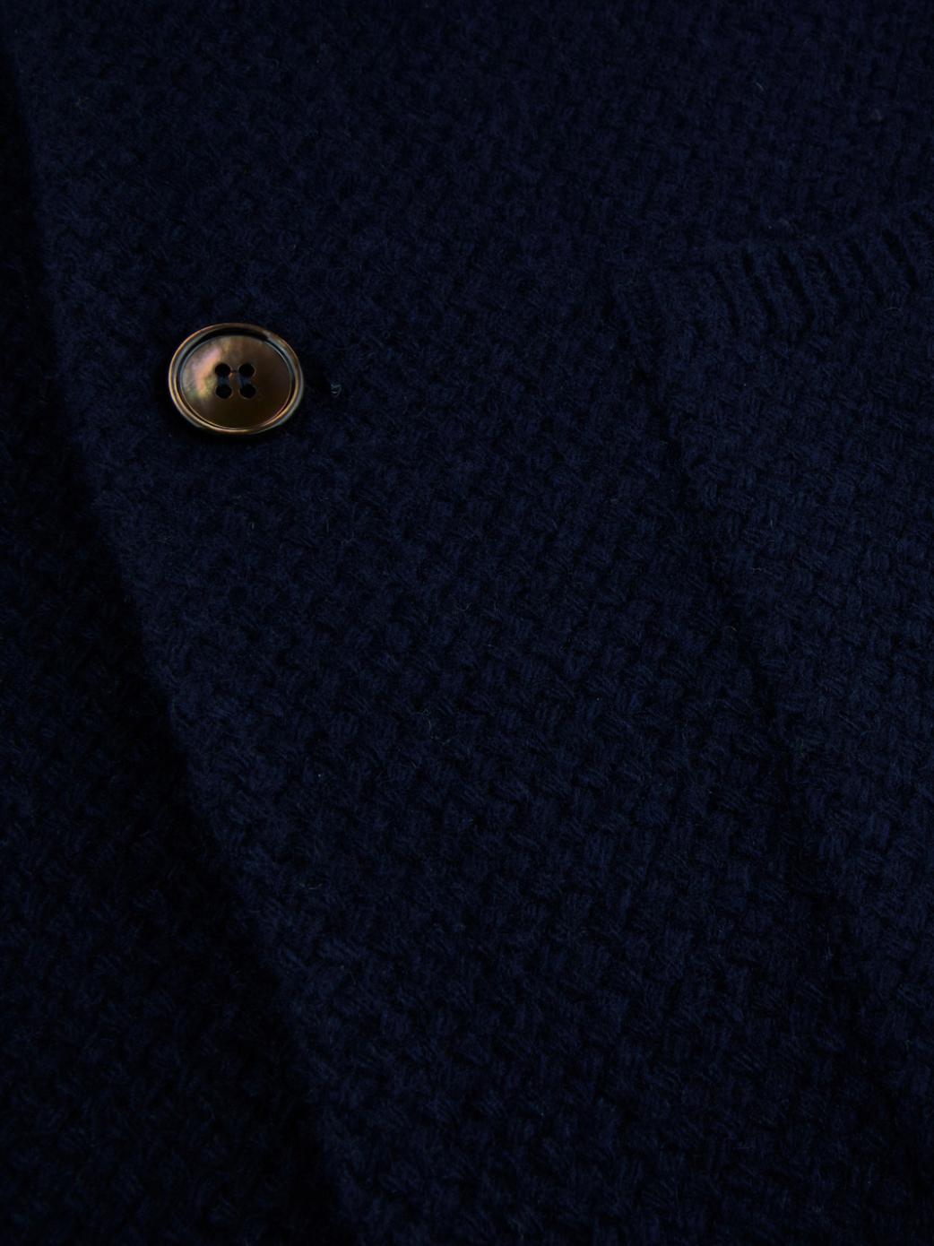 Blazer Knitted Textured Merino Wool