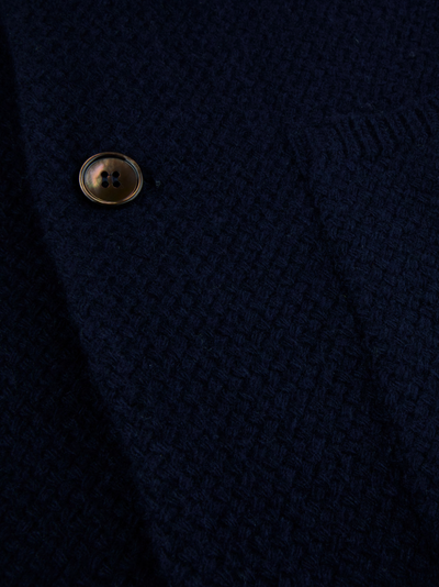 Blazer Knitted Textured Merino Wool