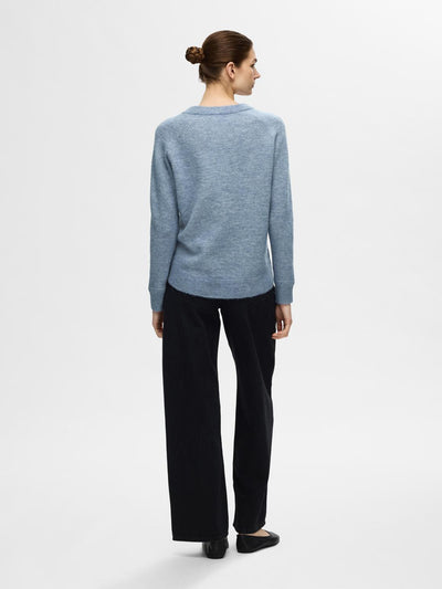 SLFLULU LS KNIT O-NECK