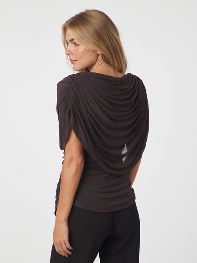 Cottuna Drapy Mesh Top