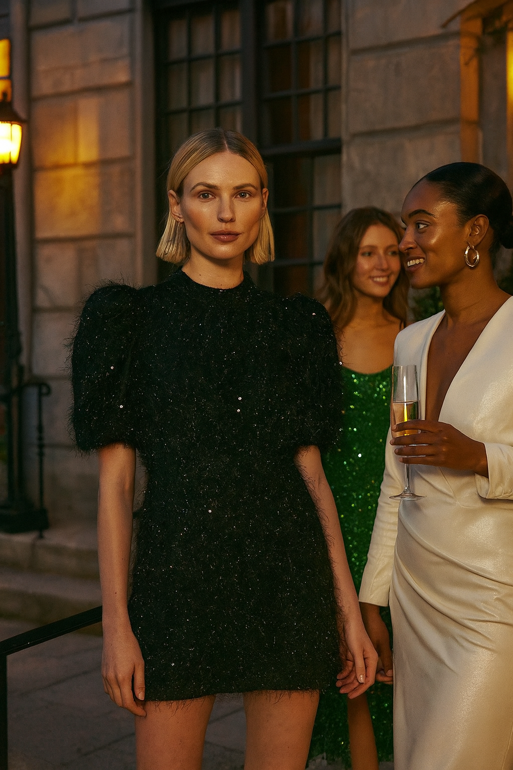 Yasilza 2/4 Sequin Dress