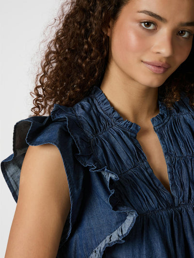 Jayla Denim top