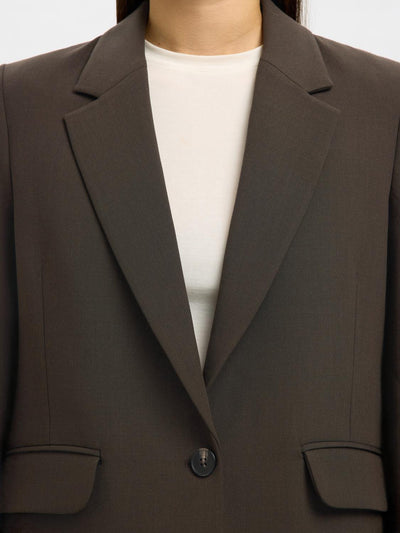 Slfrita Ls Relaxed Blazer Mel