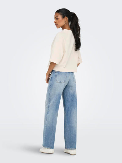 Onldasie 2/4 O-Neck Raglan Ub Cs Swt