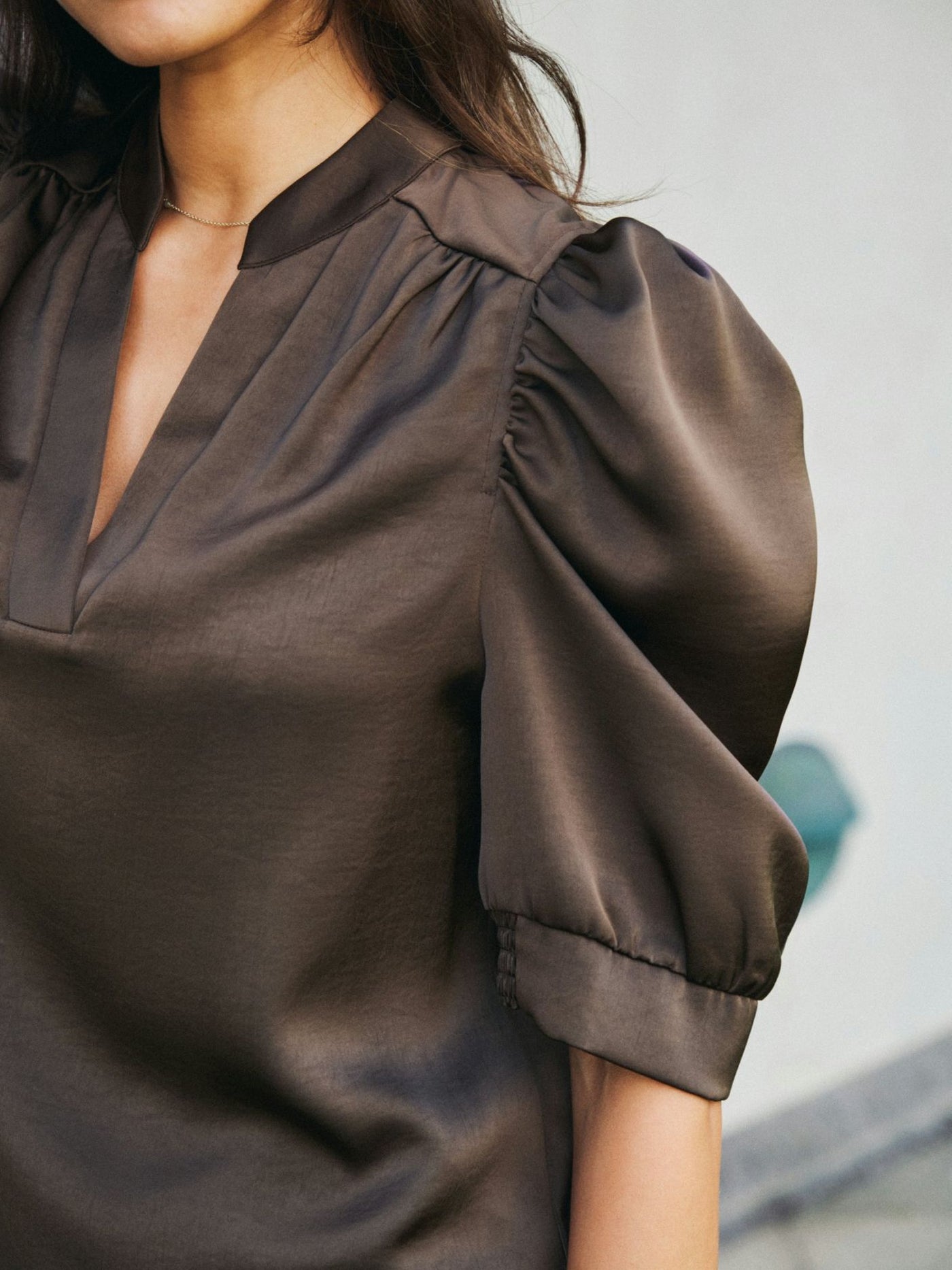 Roella Heavy Sateen Blouse