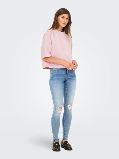 Onldasie 2/4 O-Neck Raglan Ub Cs Swt