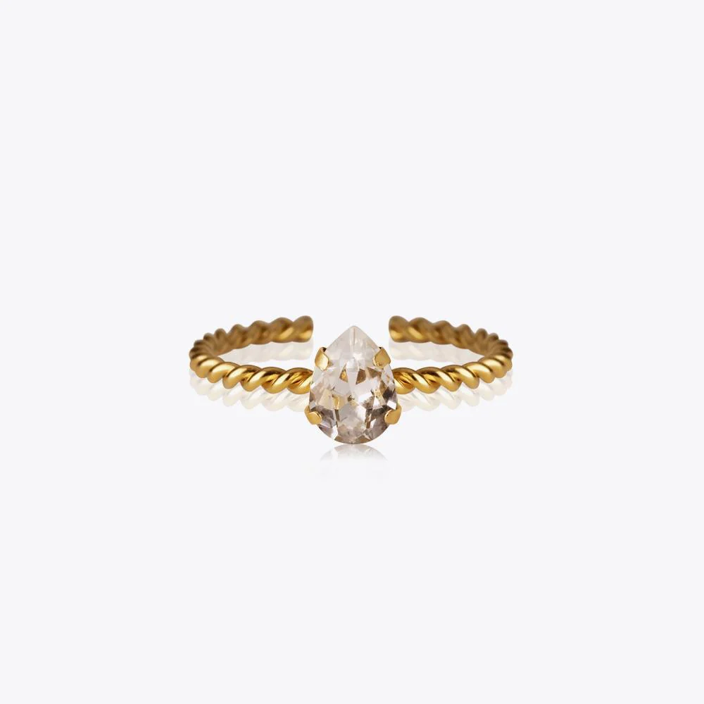 Niki Ring Gold Crystal | Caroline Svedbom | Kolbotn Klær