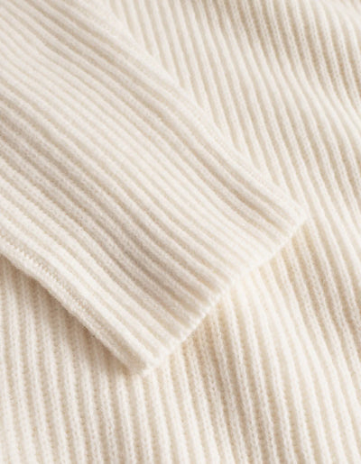 Eddie Wool Rib Rollneck Knit