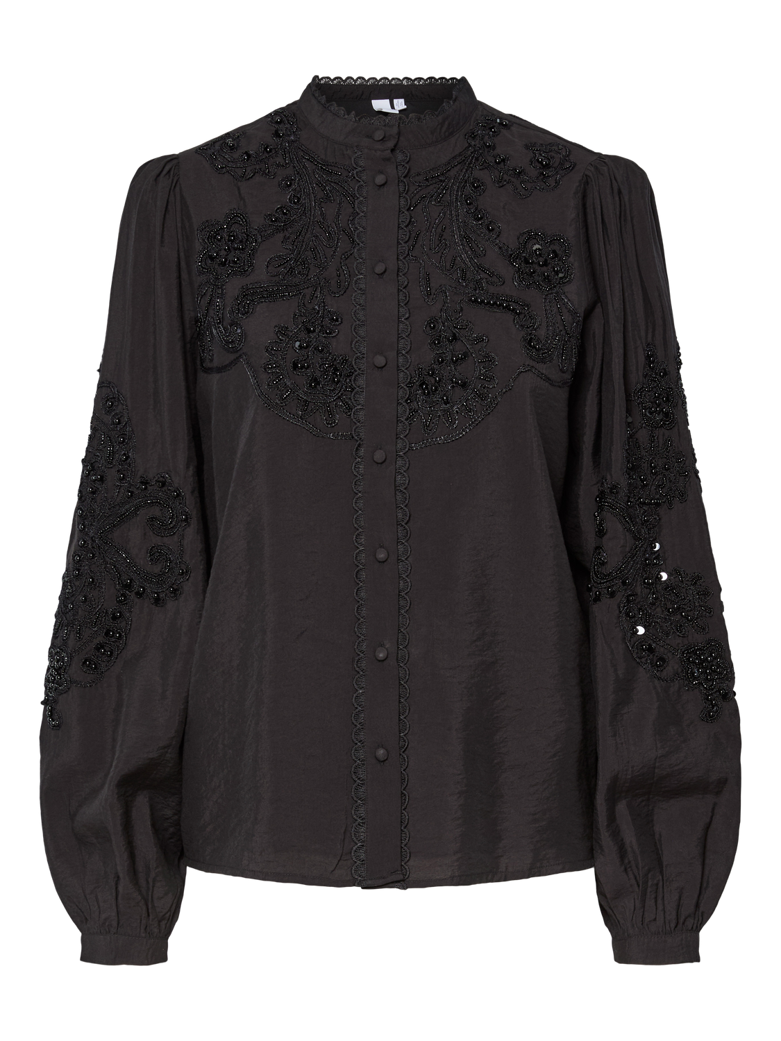 Yasmathilda Ls Beaded Shirt - Show