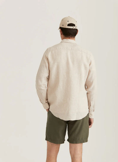 Douglas Linen Shirt-Classic Fit