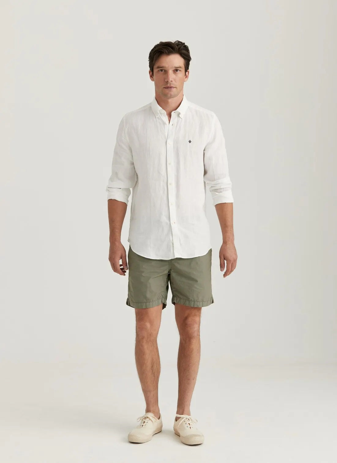 Douglas Linen Shirt-Classic Fit