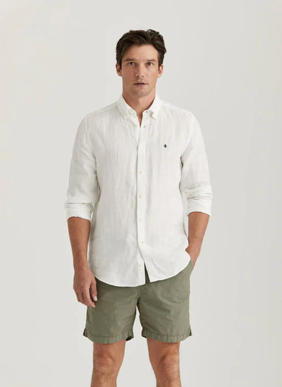 Douglas Linen Shirt-Classic Fit