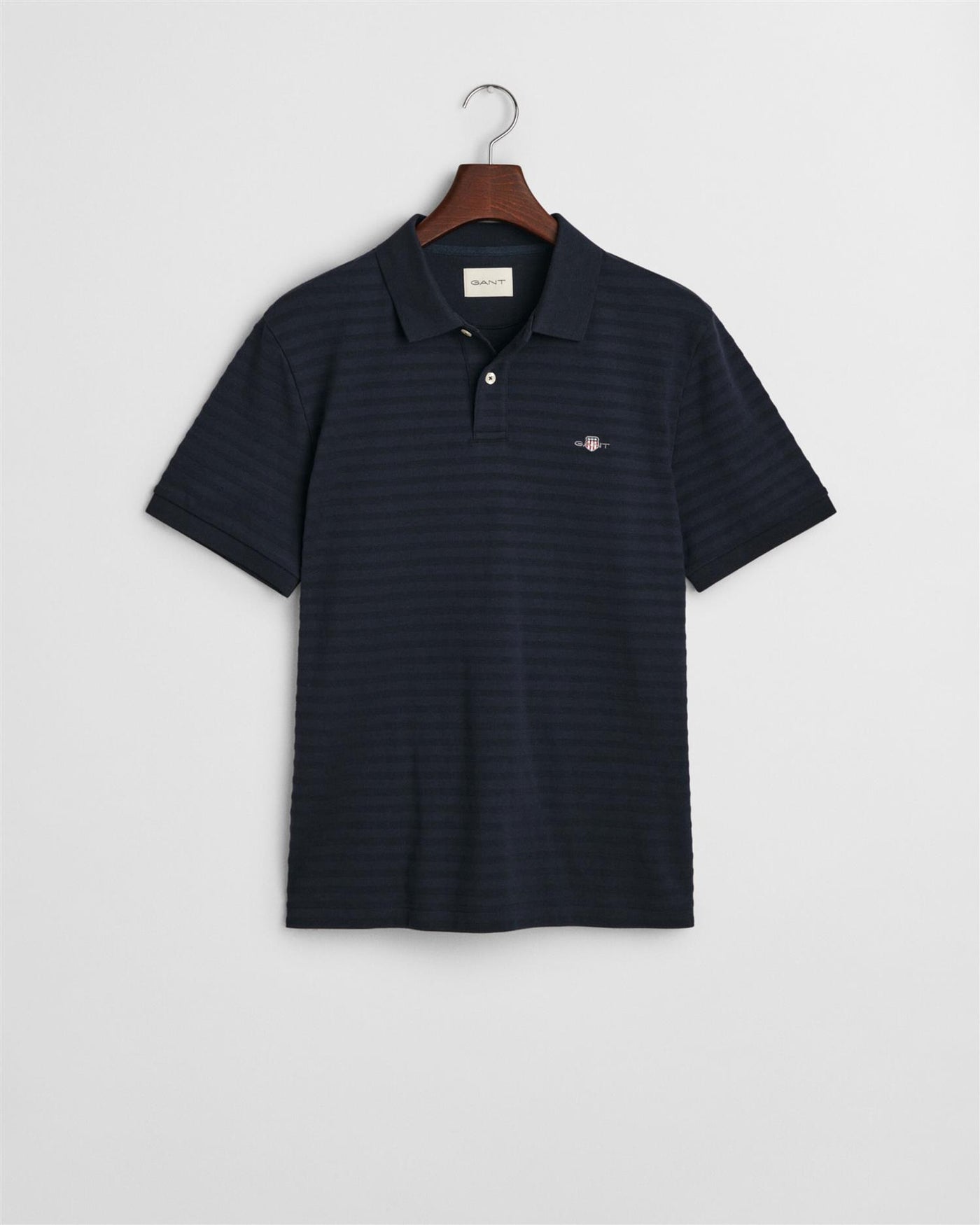 Texture stripe polo