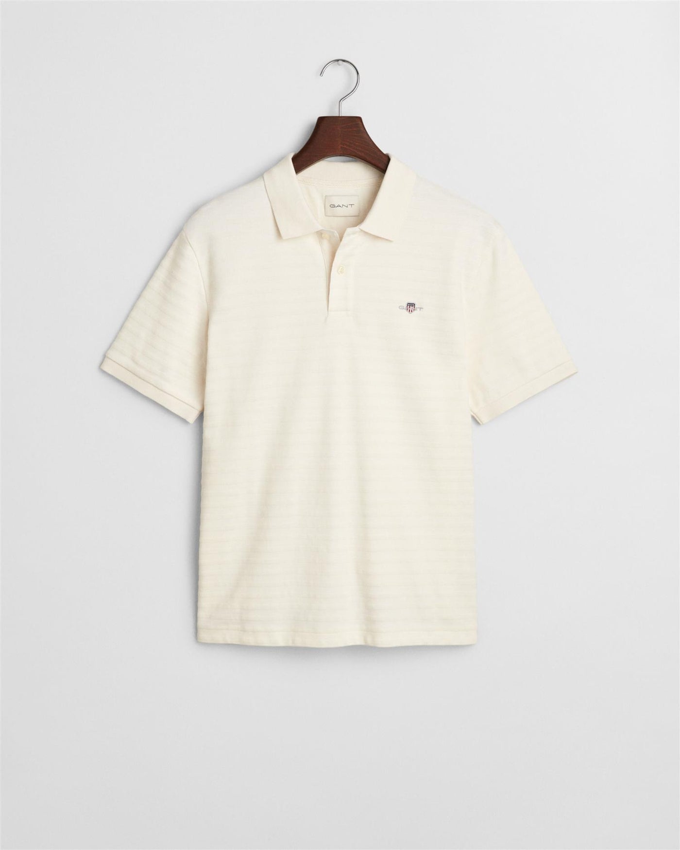 Texture stripe polo