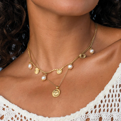 Apollo Multi Necklace Gold