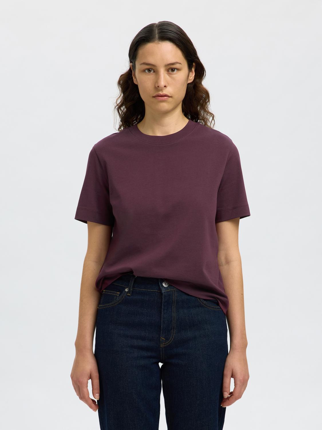 Slfessential Ss Boxy Tee