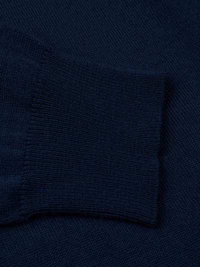 Sweater Knitted Crew Neck Merino Wool