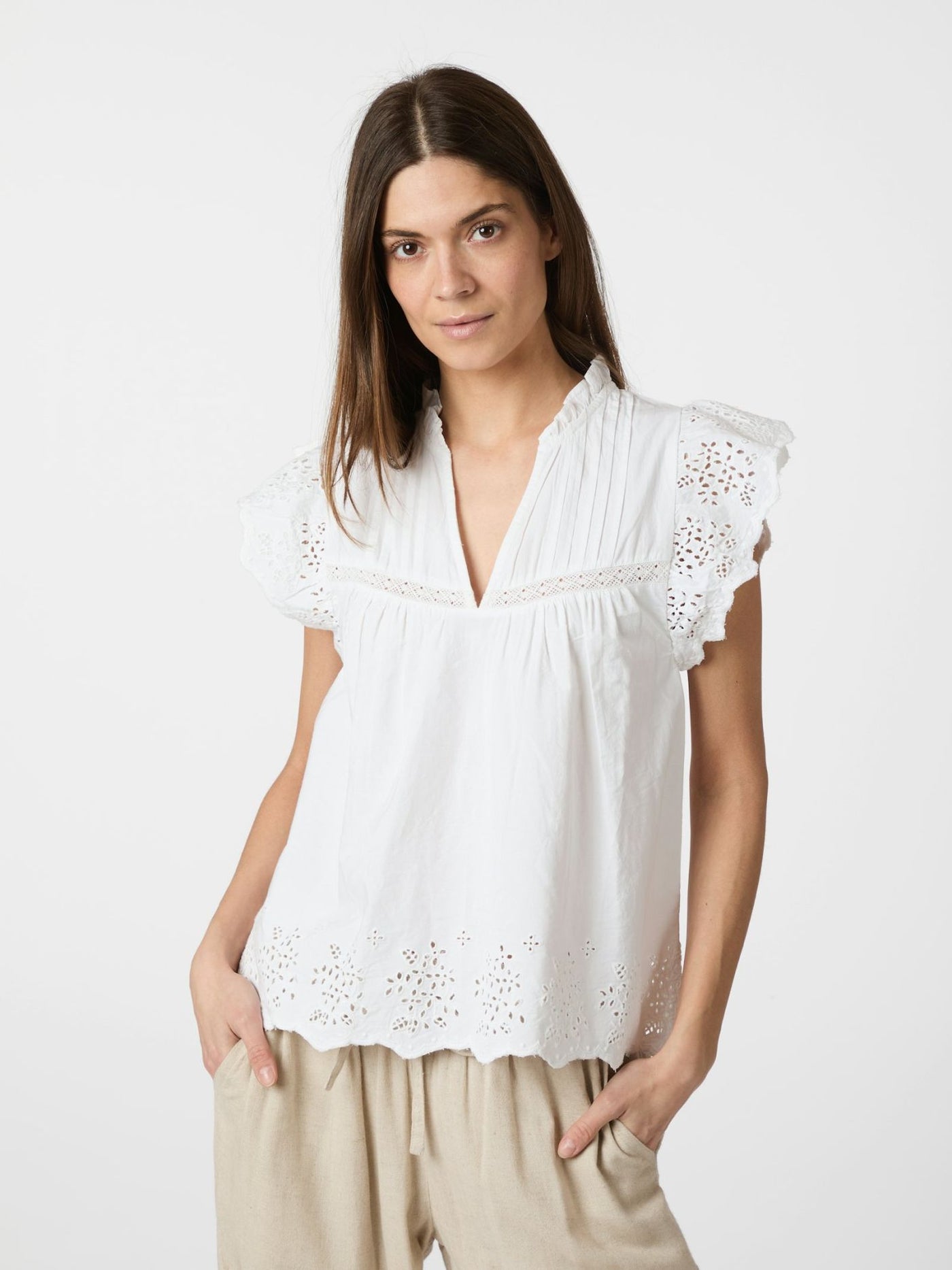 Kyoti Embroidery top