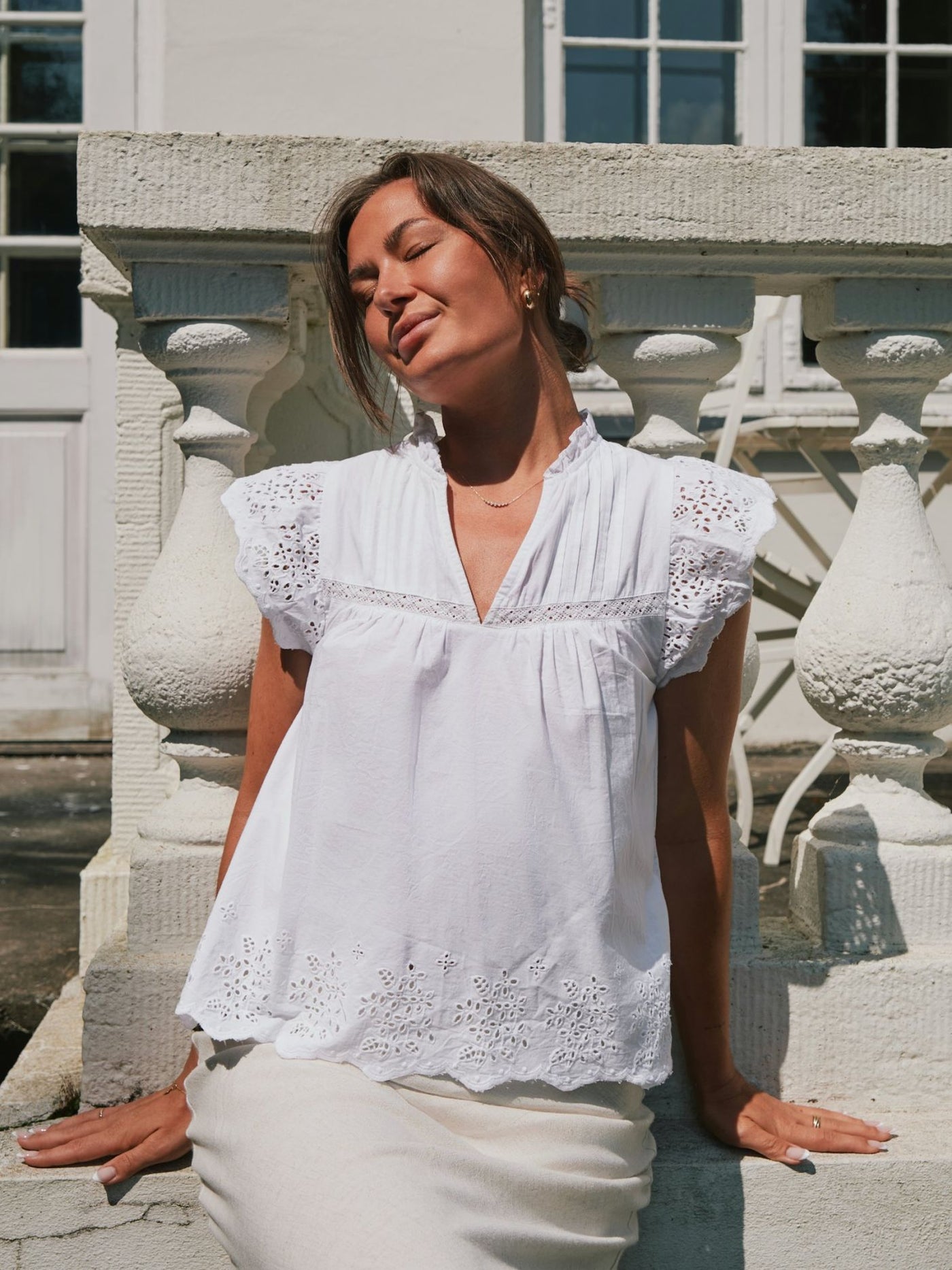 Kyoti Embroidery top