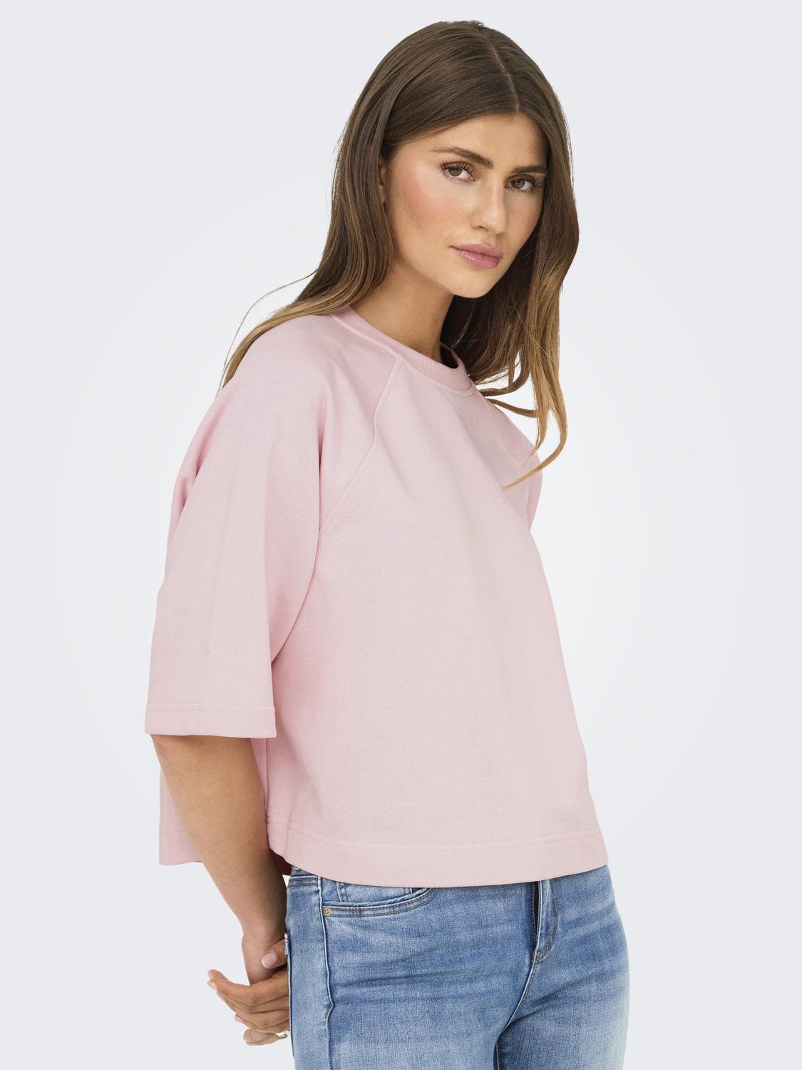 Onldasie 2/4 O-Neck Raglan Ub Cs Swt