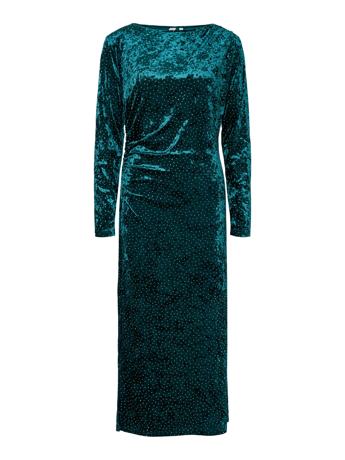 Yastillia Ls Velvet Long Dress