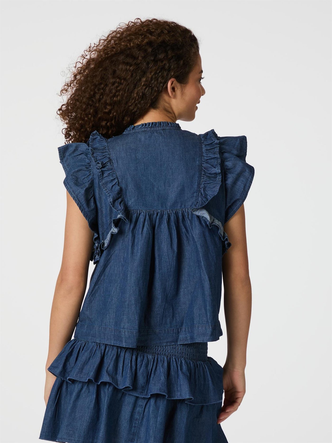 Jayla Denim top