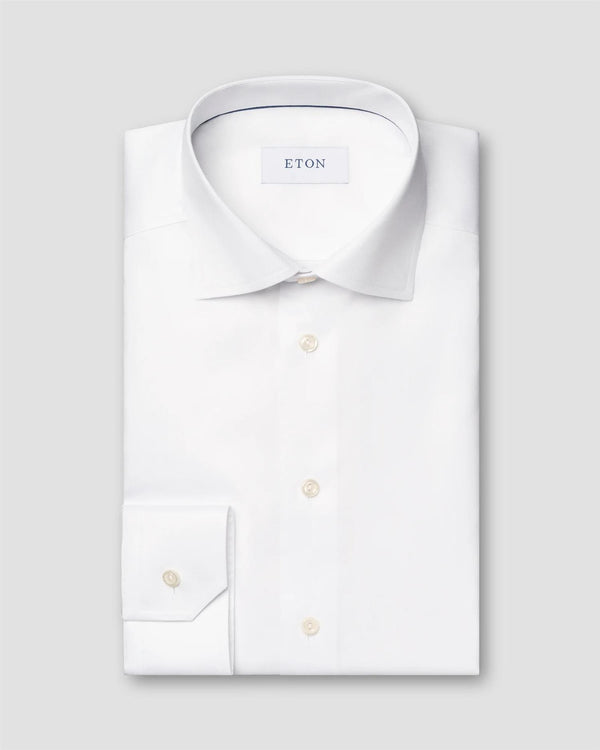 Solid Signature Twill Shirt - Contemporary Fit