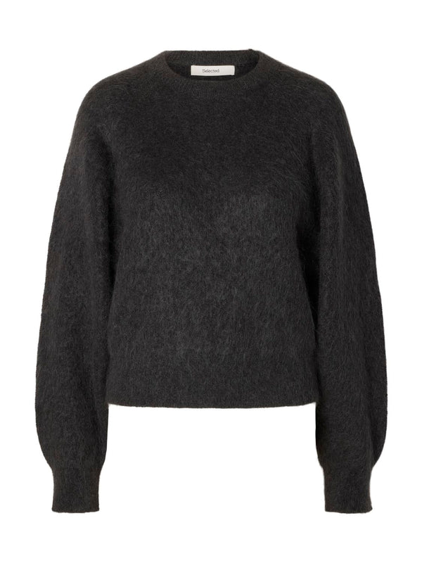 Slwmira Ls Knit Short O-Neck