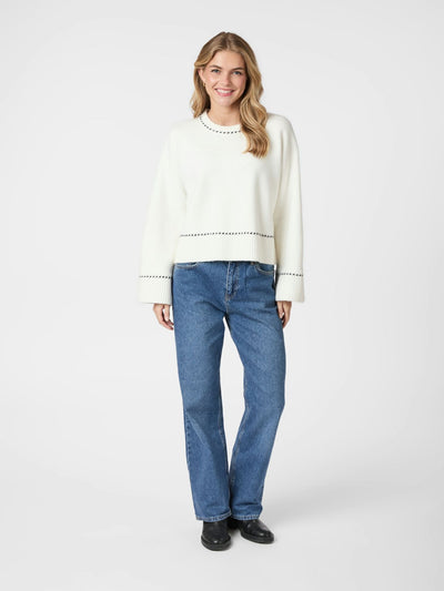 Roeme knit stitch blouse
