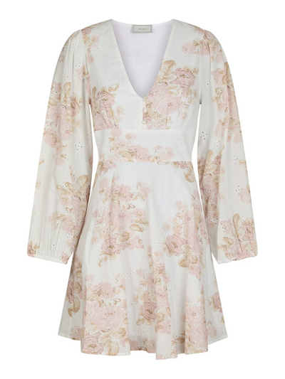 Milly emb rose dress