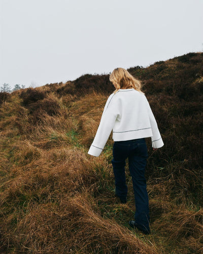 Roeme knit stitch blouse