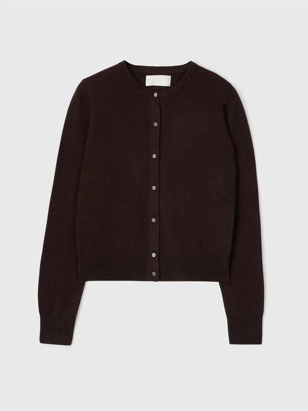Classic wool cardigan
