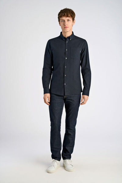 Brushed twill shirt
