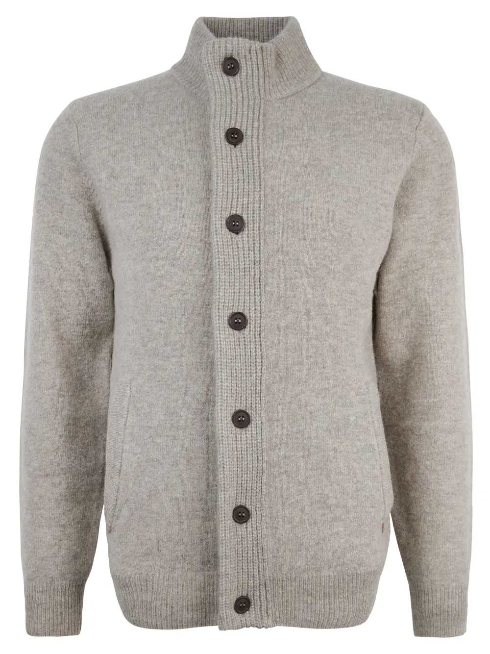 Essent Patch Zip Through Knitted Jumper