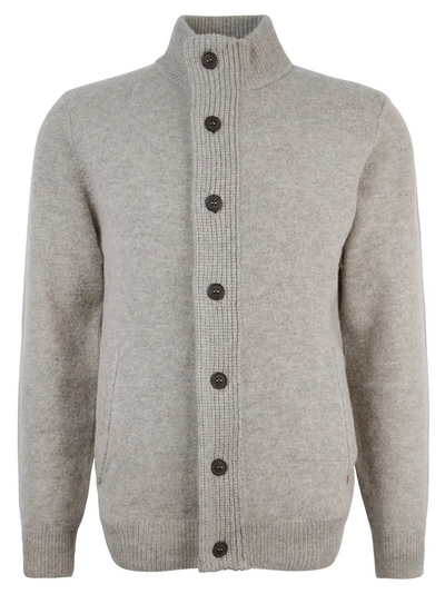 Essent Patch Zip Through Knitted Jumper