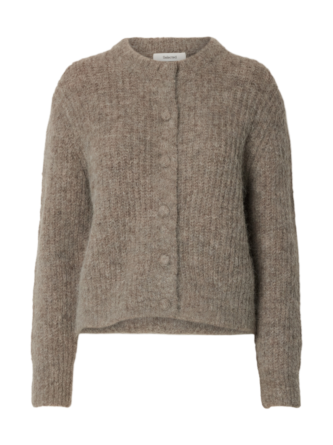 Slfgabriella Ls Button Cardigan