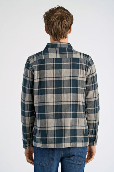 Checked overshirt