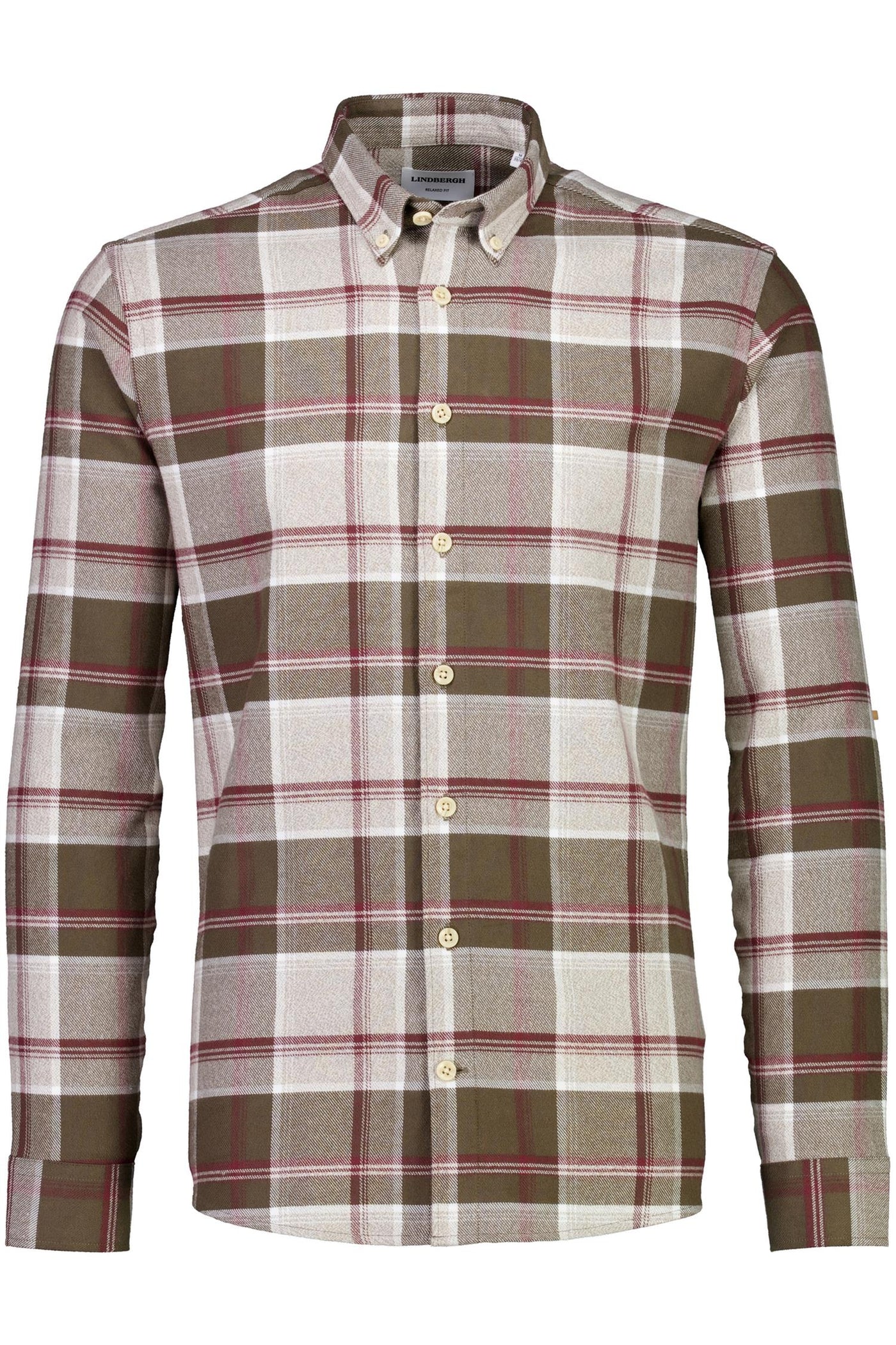 Checked brushed shirt