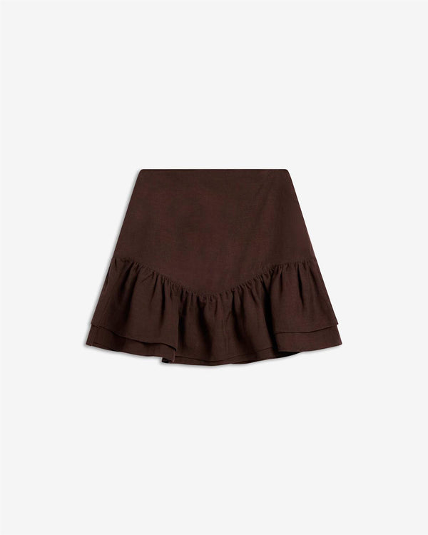 Posy Linen Skirt