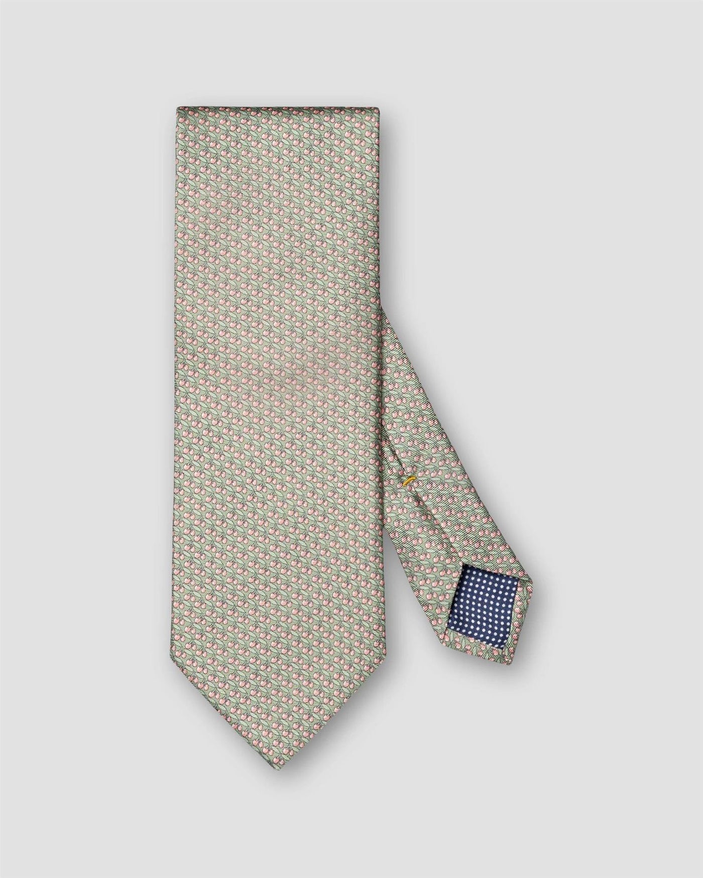 Motiv Print Silk Tie