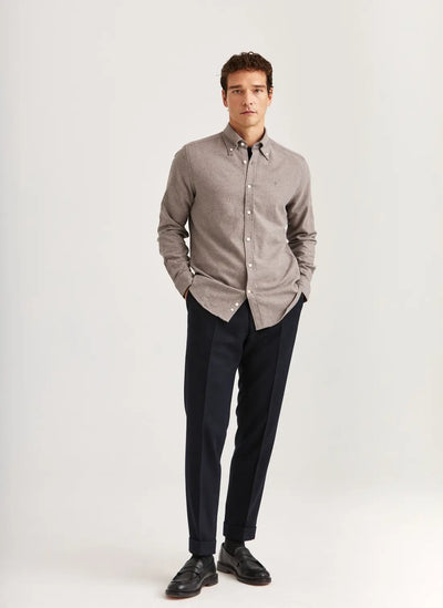 Twill Flannel Shirt