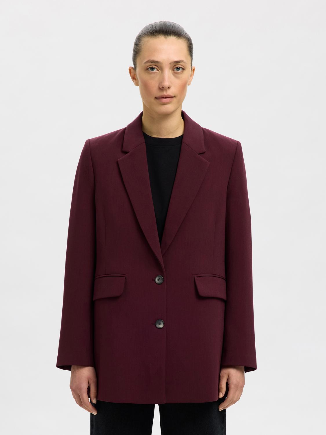 Slfrita Ls Relaxed Blazer Mel